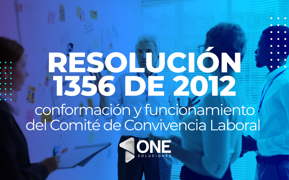 Resolución 1356 de 2012